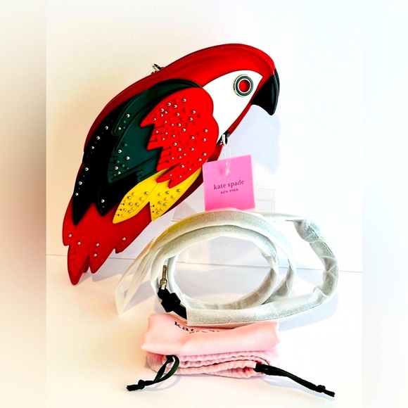 NWT! Kate Spade ♠️ 1st Edition Rio Parrot Crossbody - Picture 2 of 11